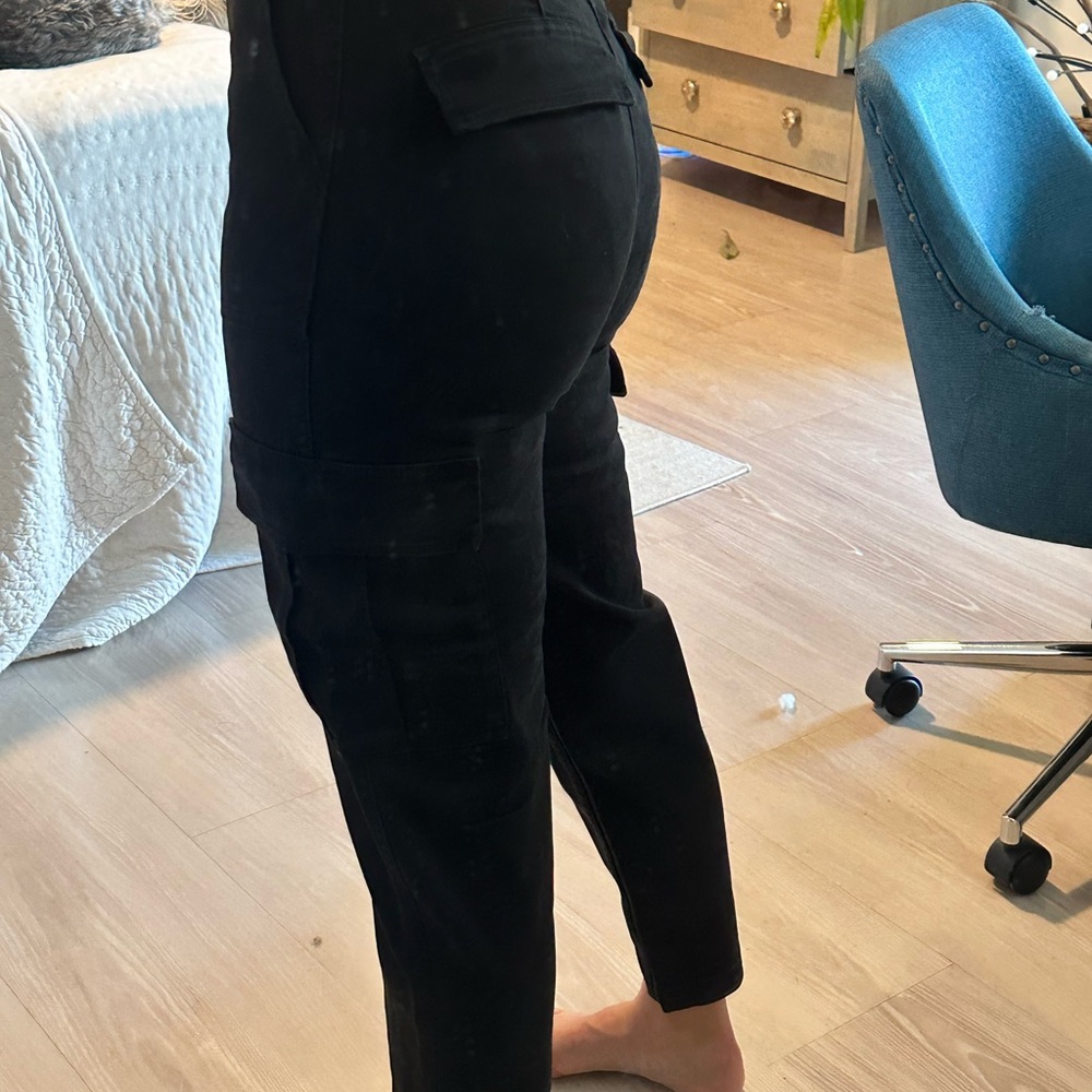 Aritzia Black Cargo Pants